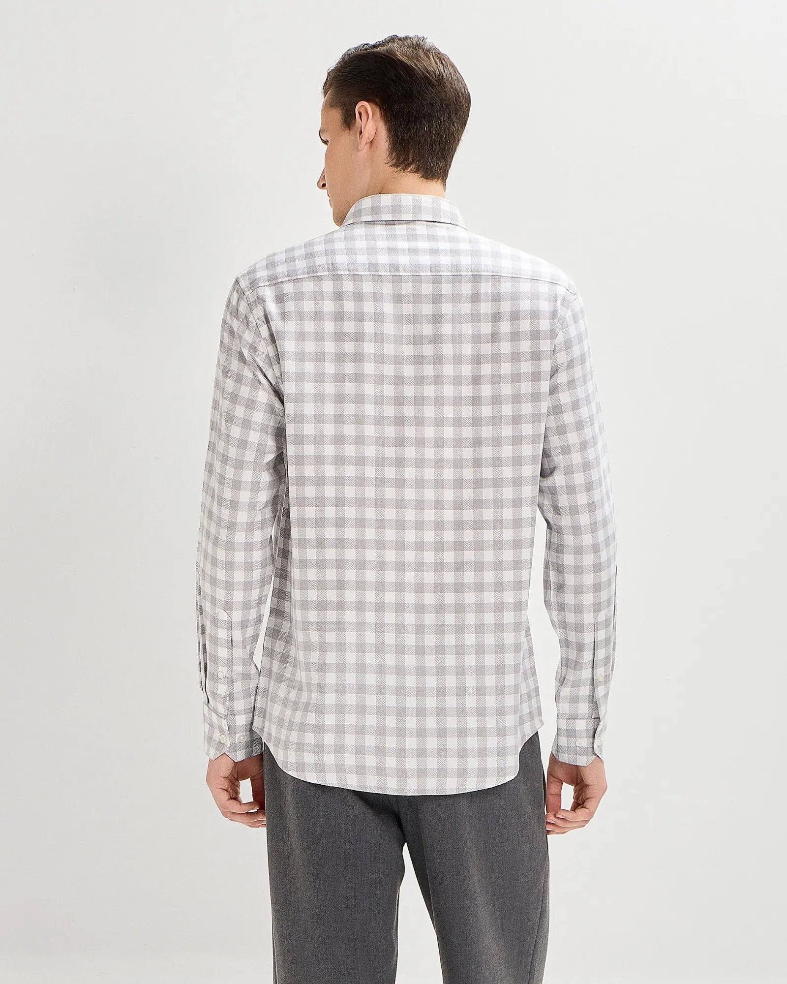 Mirage Grey Checks ShirtUnited By Hope