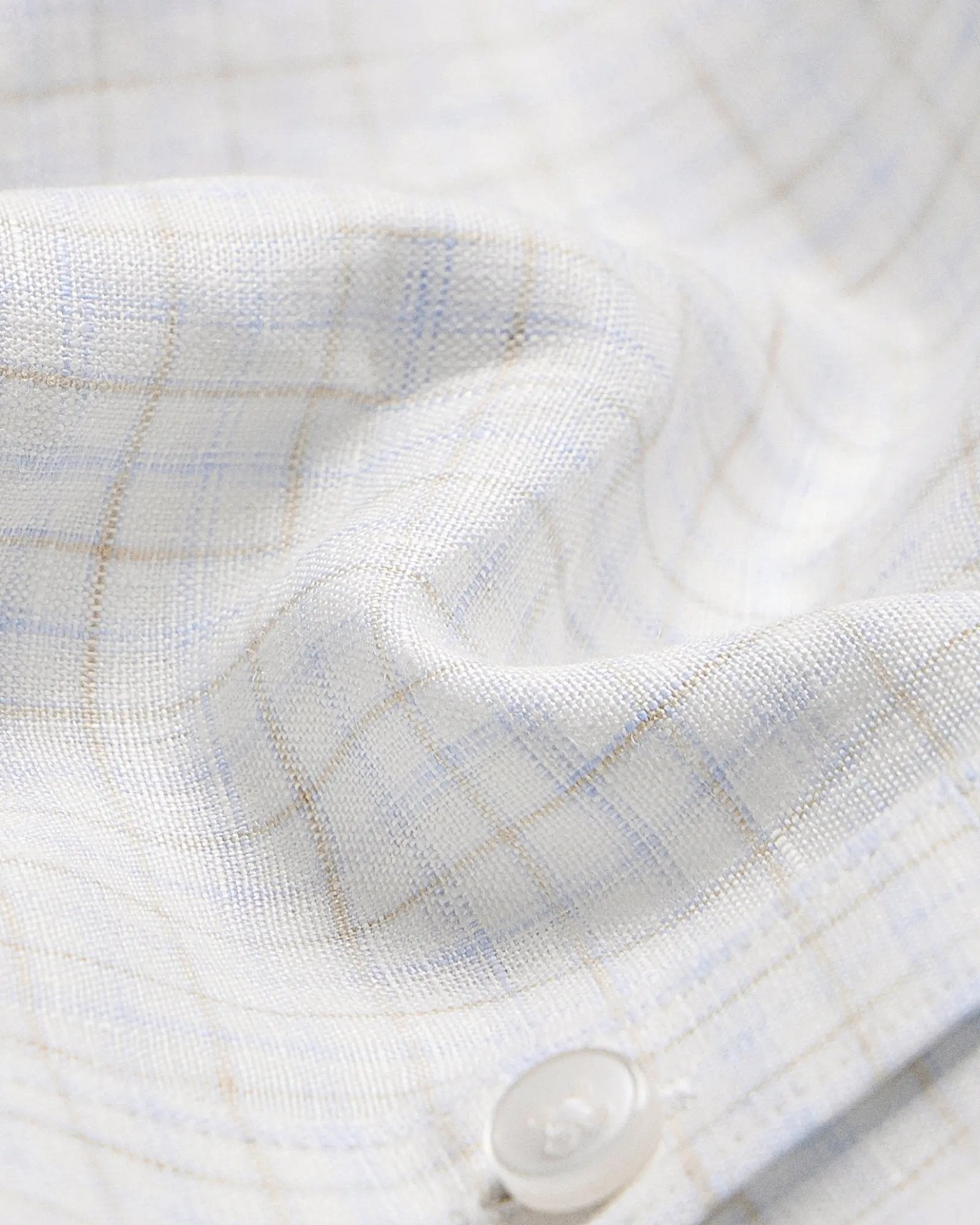 Nimbus Cloud Linen Checks ShirtUnited By Hope