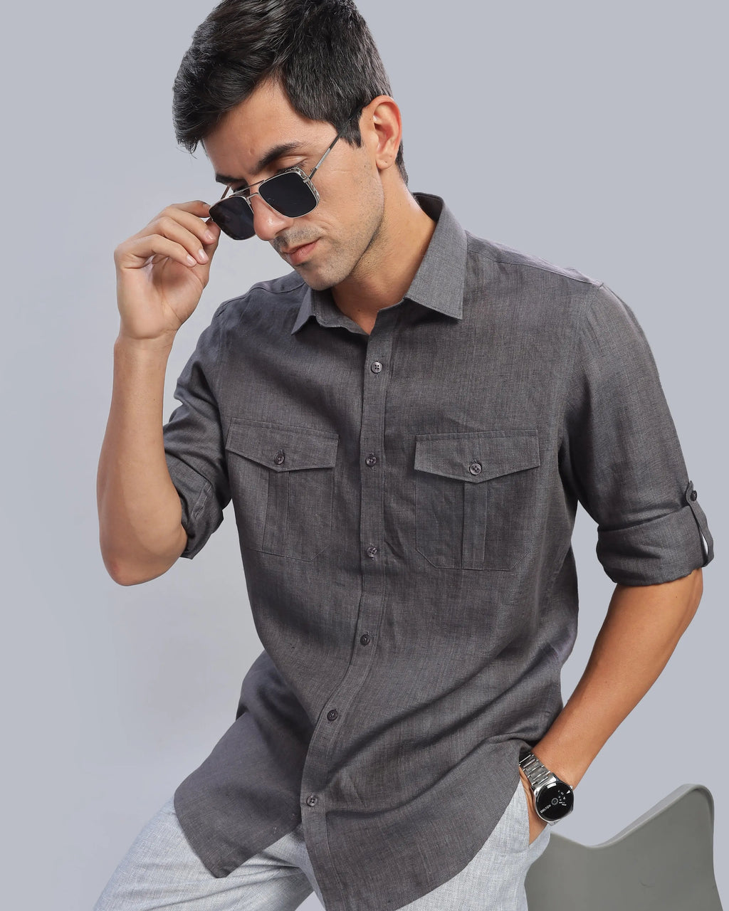 Nine Iron Linen ShirtUnited By Hope