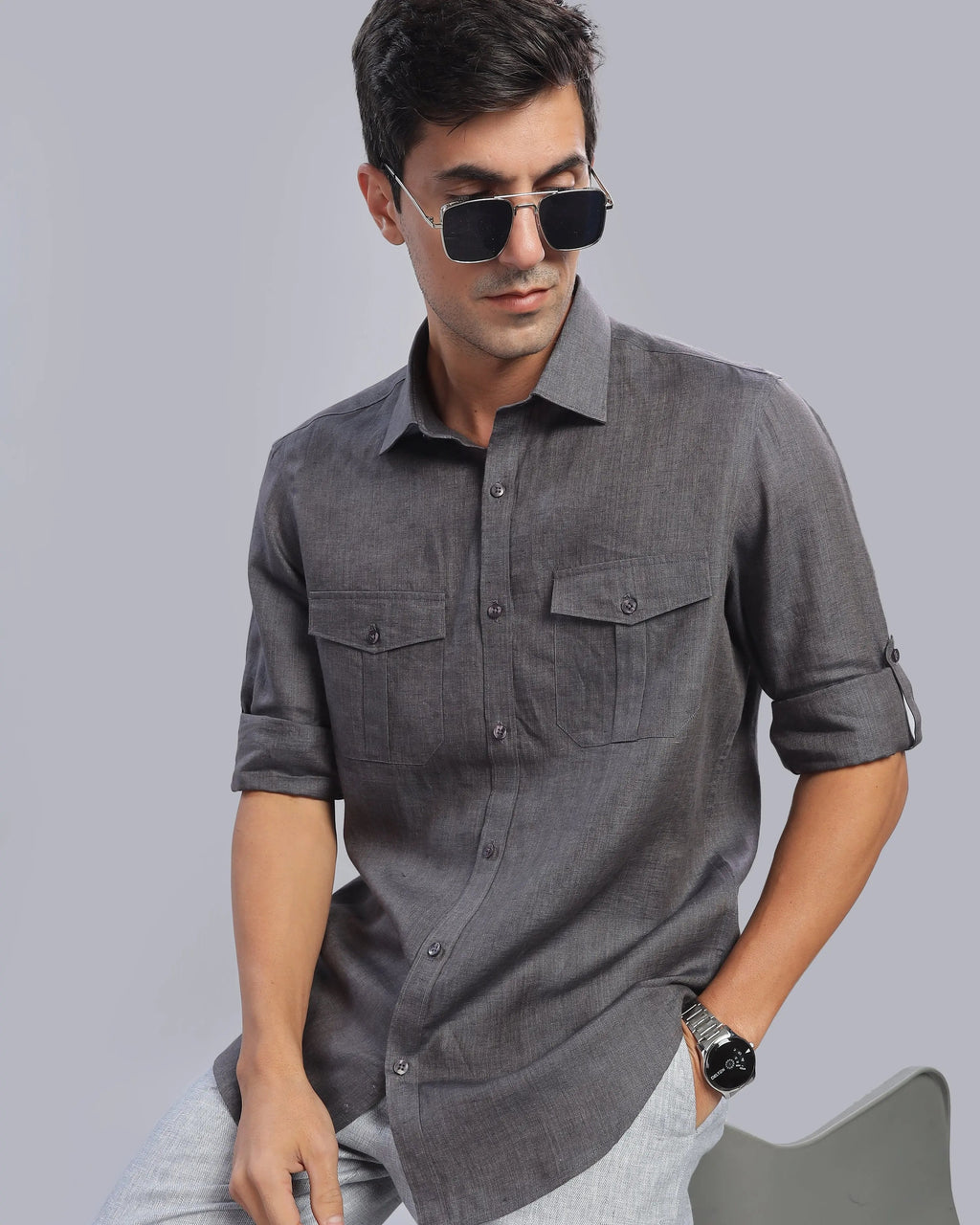Nine Iron Linen ShirtUnited By Hope