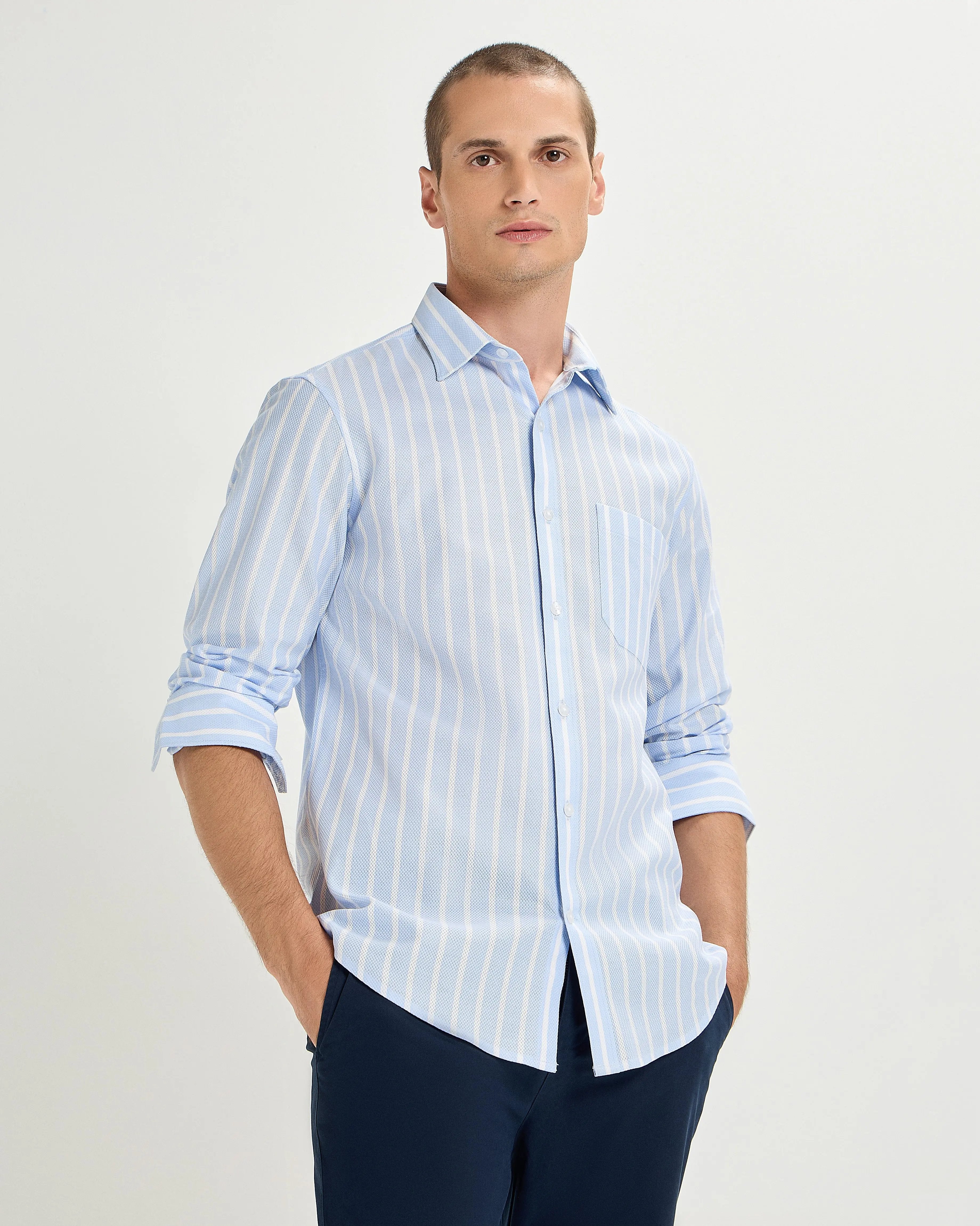 Norse Blue Striped ShirtUnited By Hope