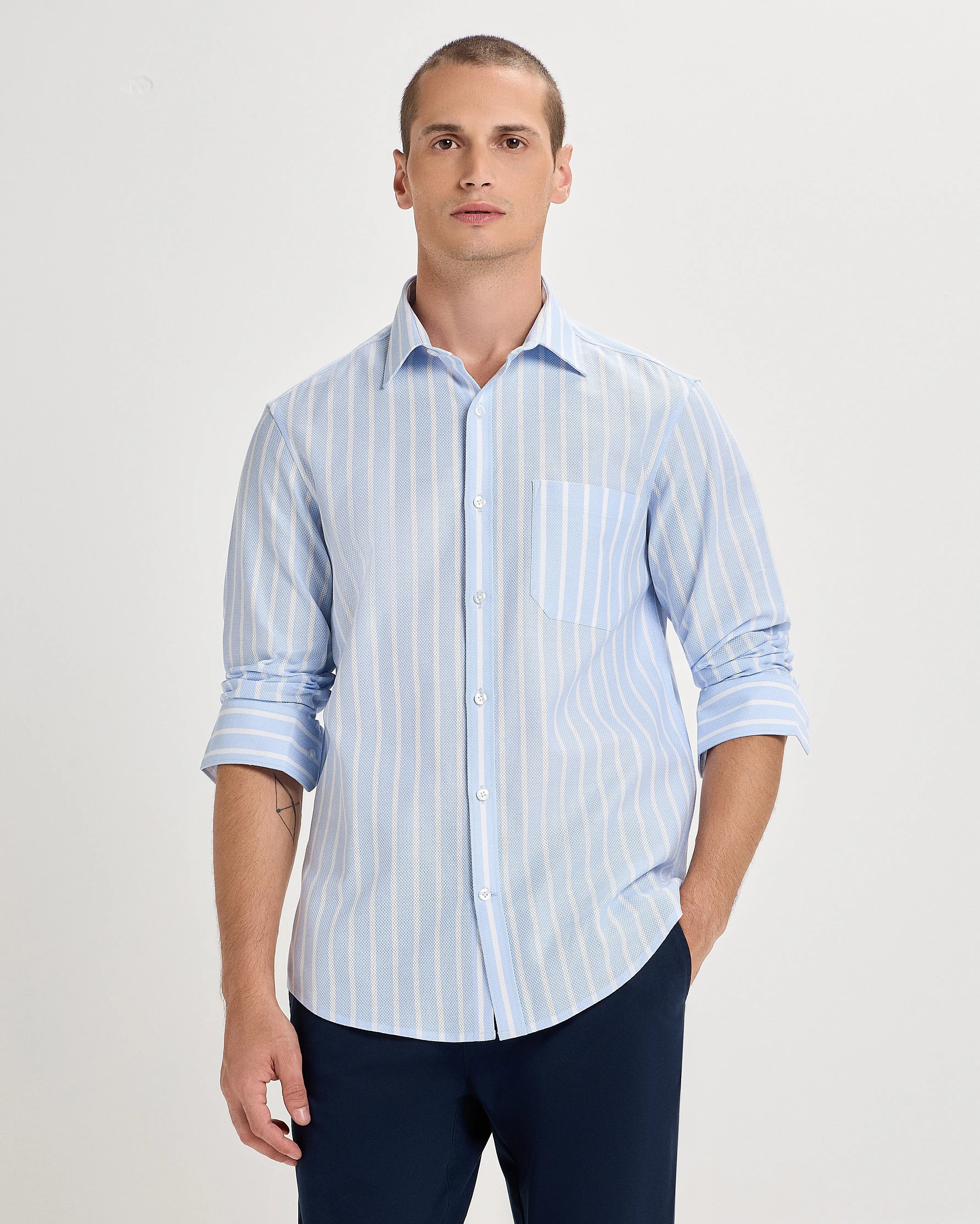 Norse Blue Striped ShirtUnited By Hope