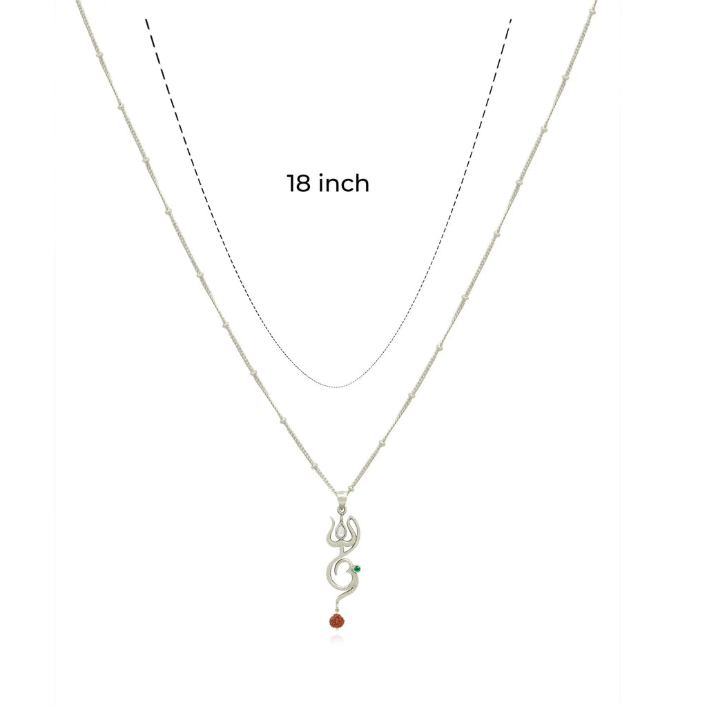 Om 92.5 silver Women's pendant