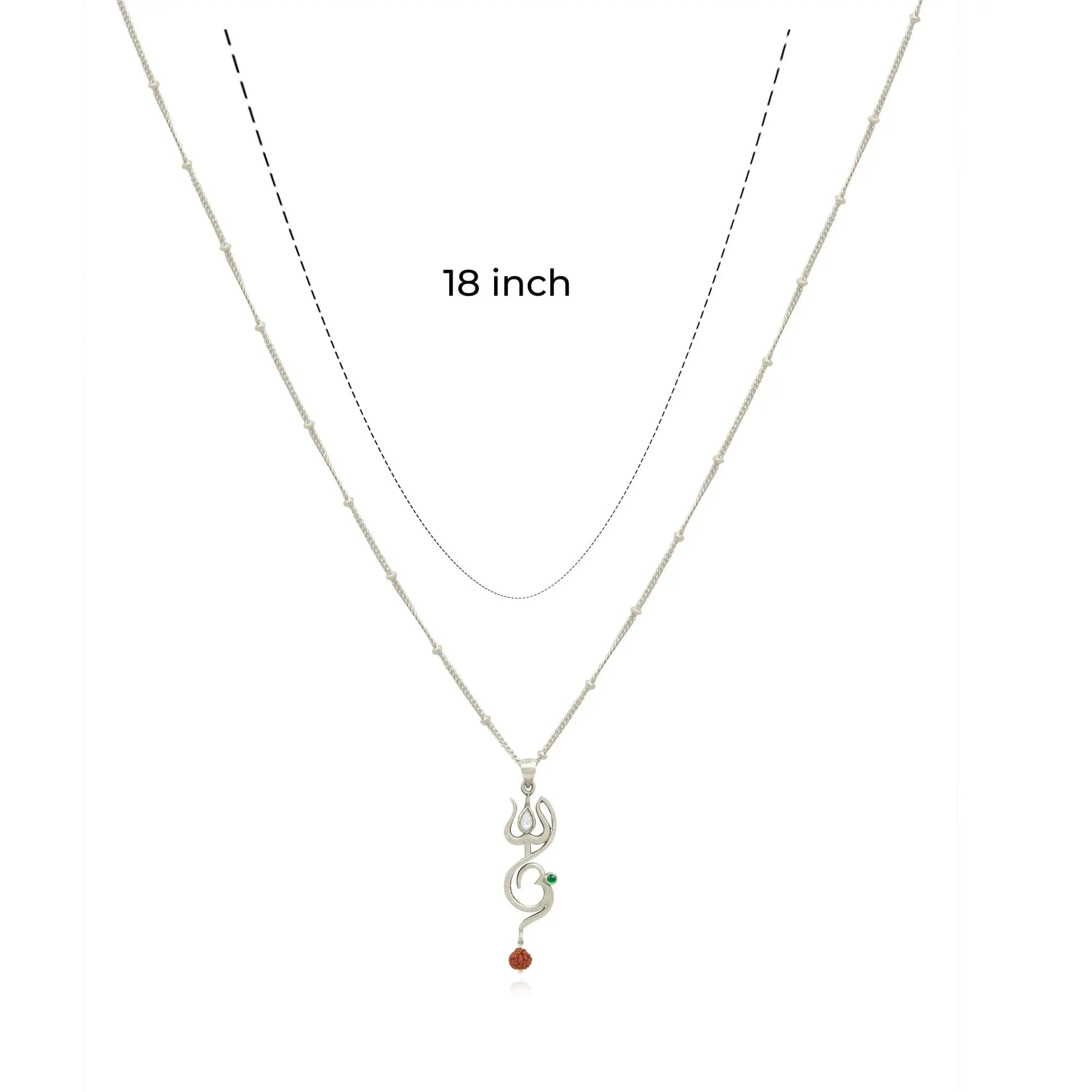 Om 92.5 silver Women's pendant