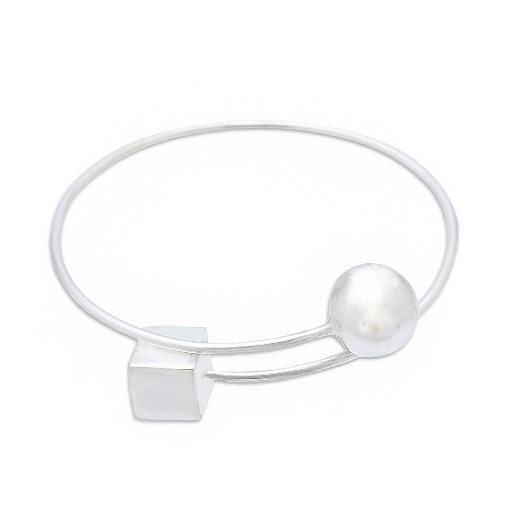 Openable Silver 92.5 Bangle ( Adjustable )