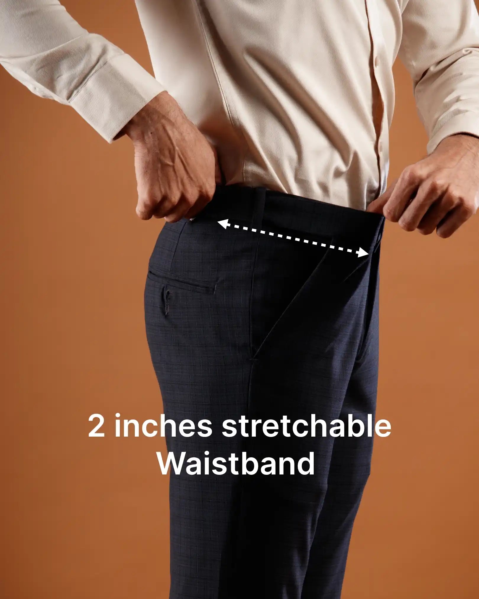 Flexiplus Block Checks Pants
