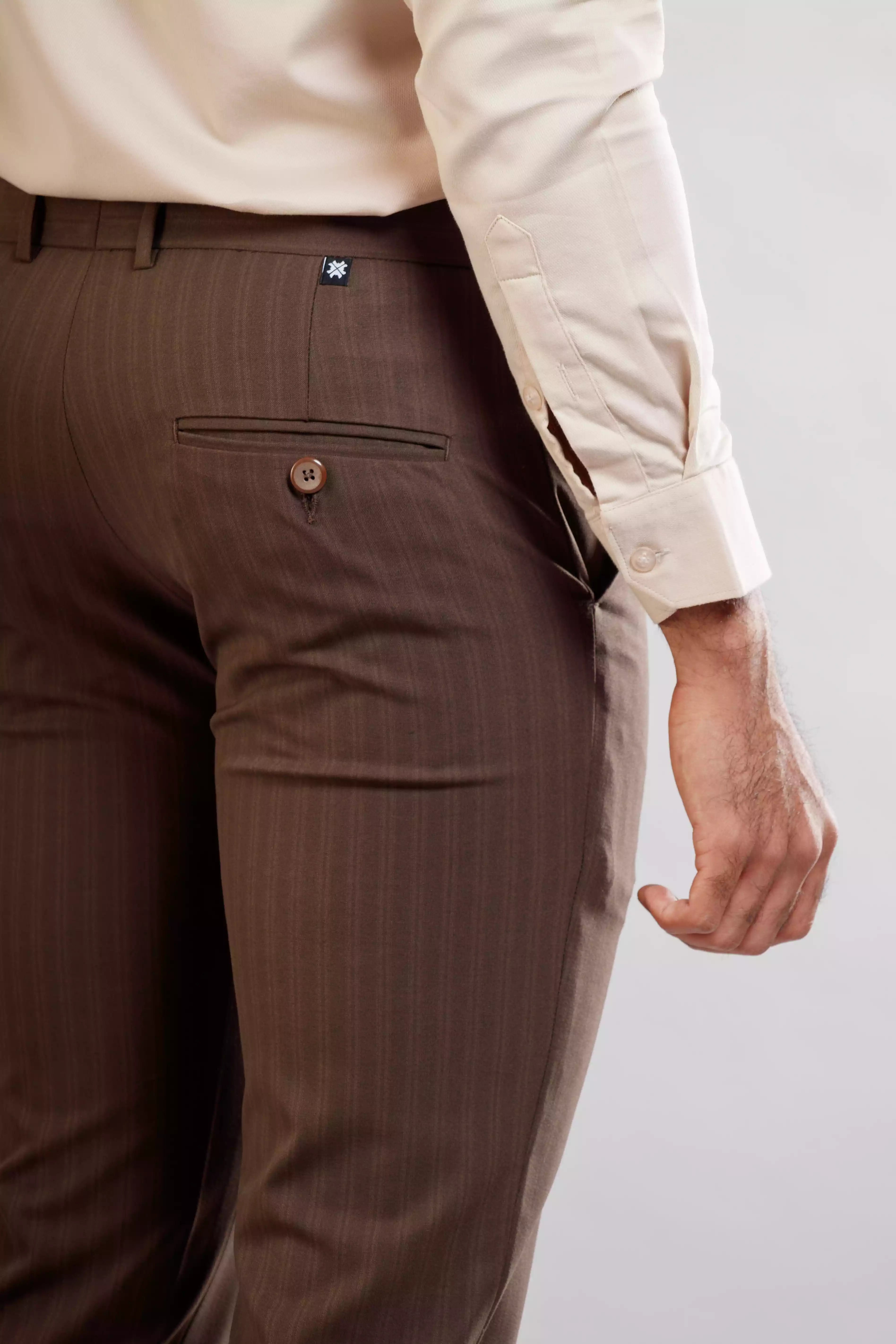 Shaded Lining Flexiplus Pants For Men