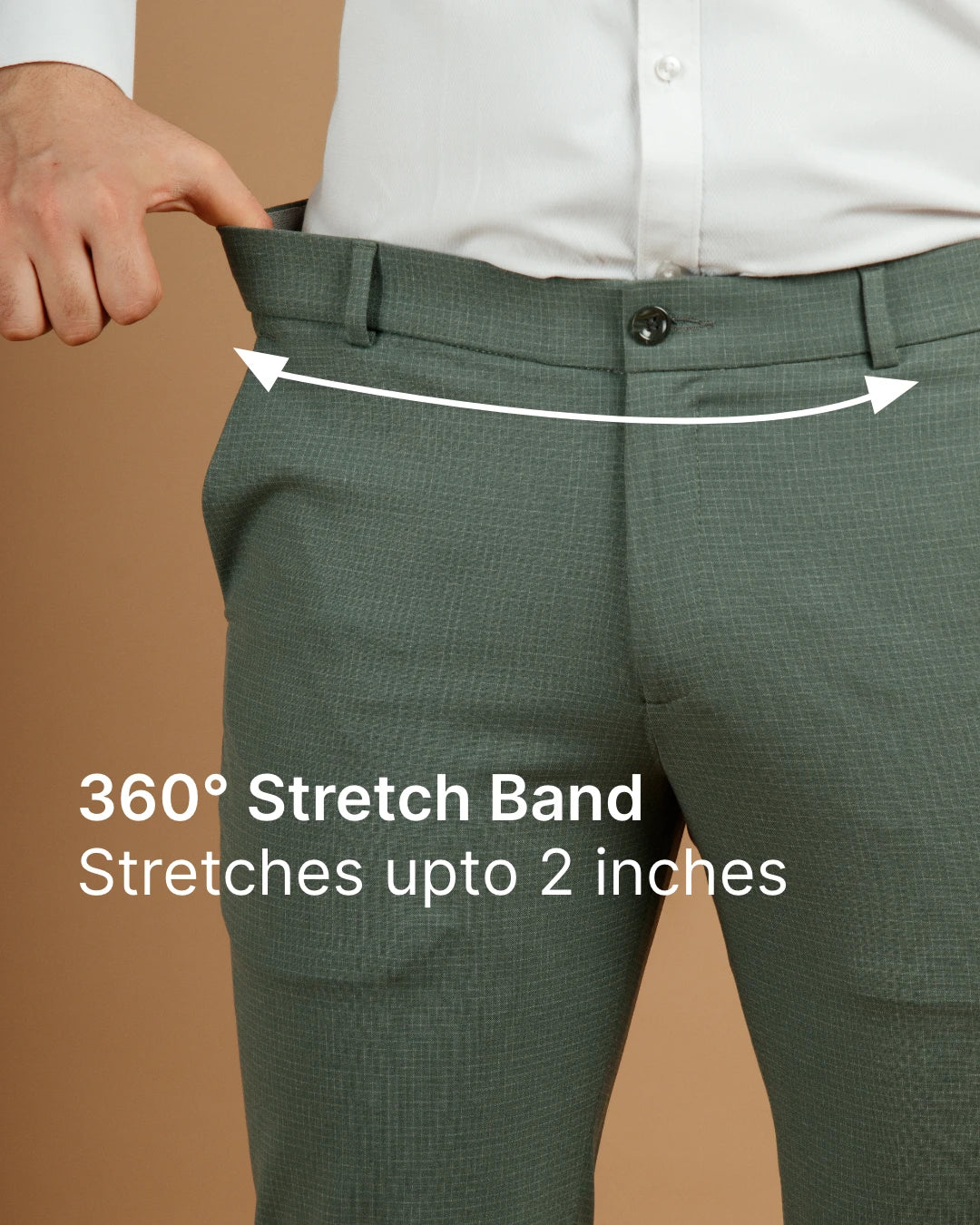 Ultra Stretch Checks Pants