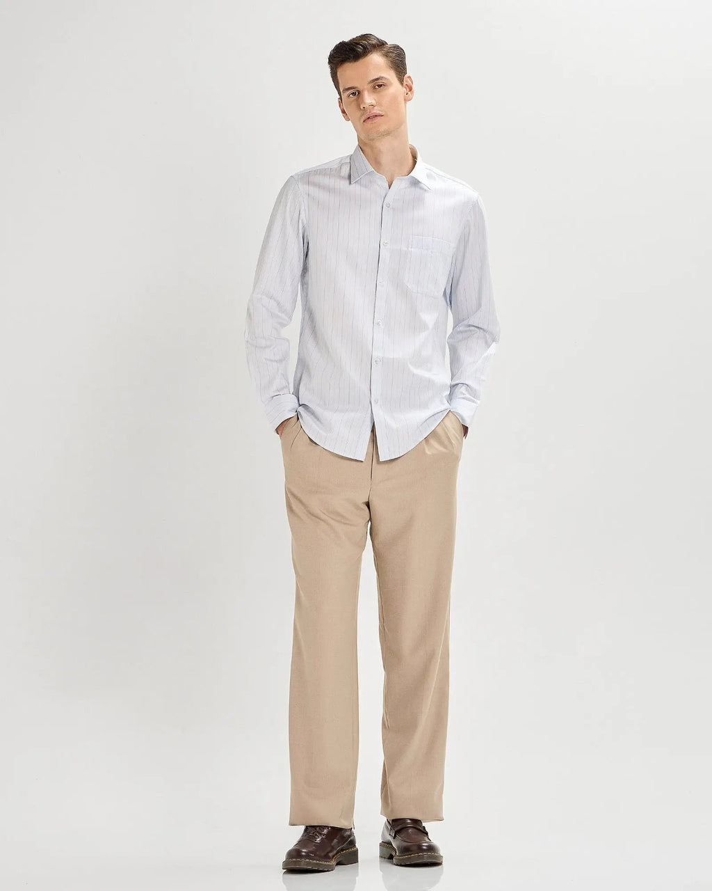 Pastel Blue Stripes ShirtUnited By Hope