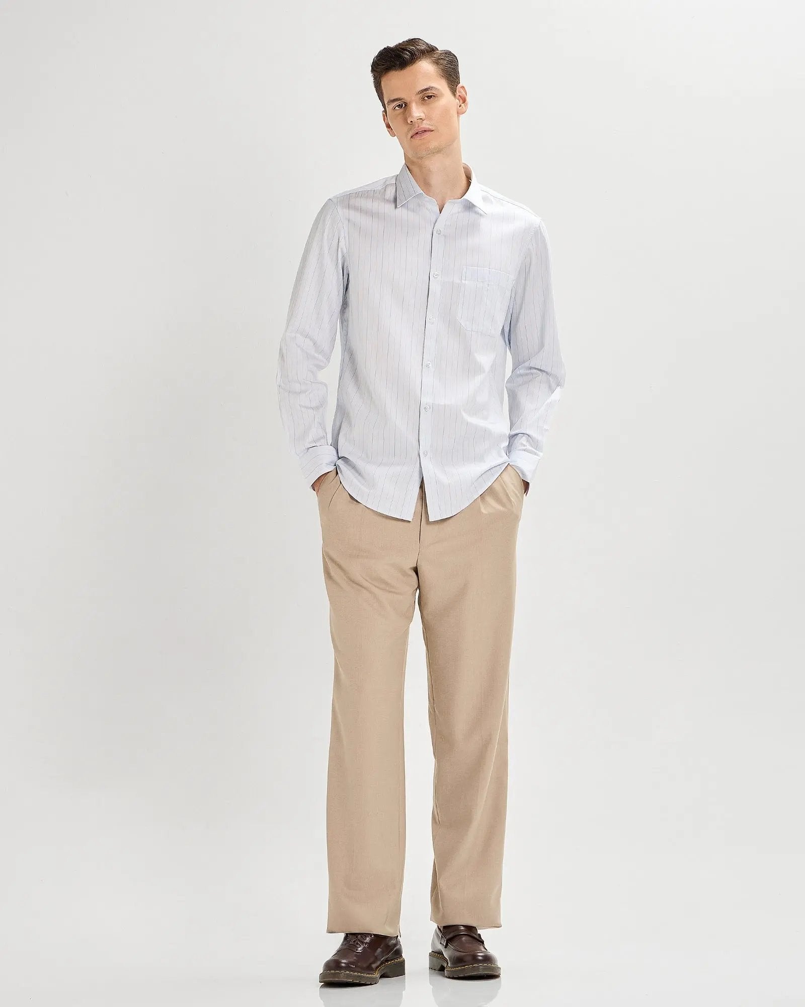 Pastel Blue Stripes ShirtUnited By Hope