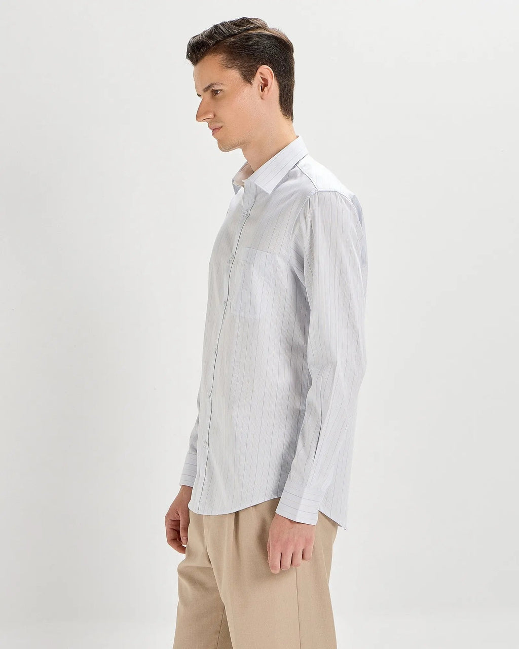 Pastel Blue Stripes ShirtUnited By Hope