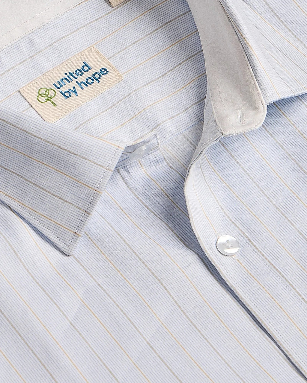 Pastel Blue Stripes ShirtUnited By Hope