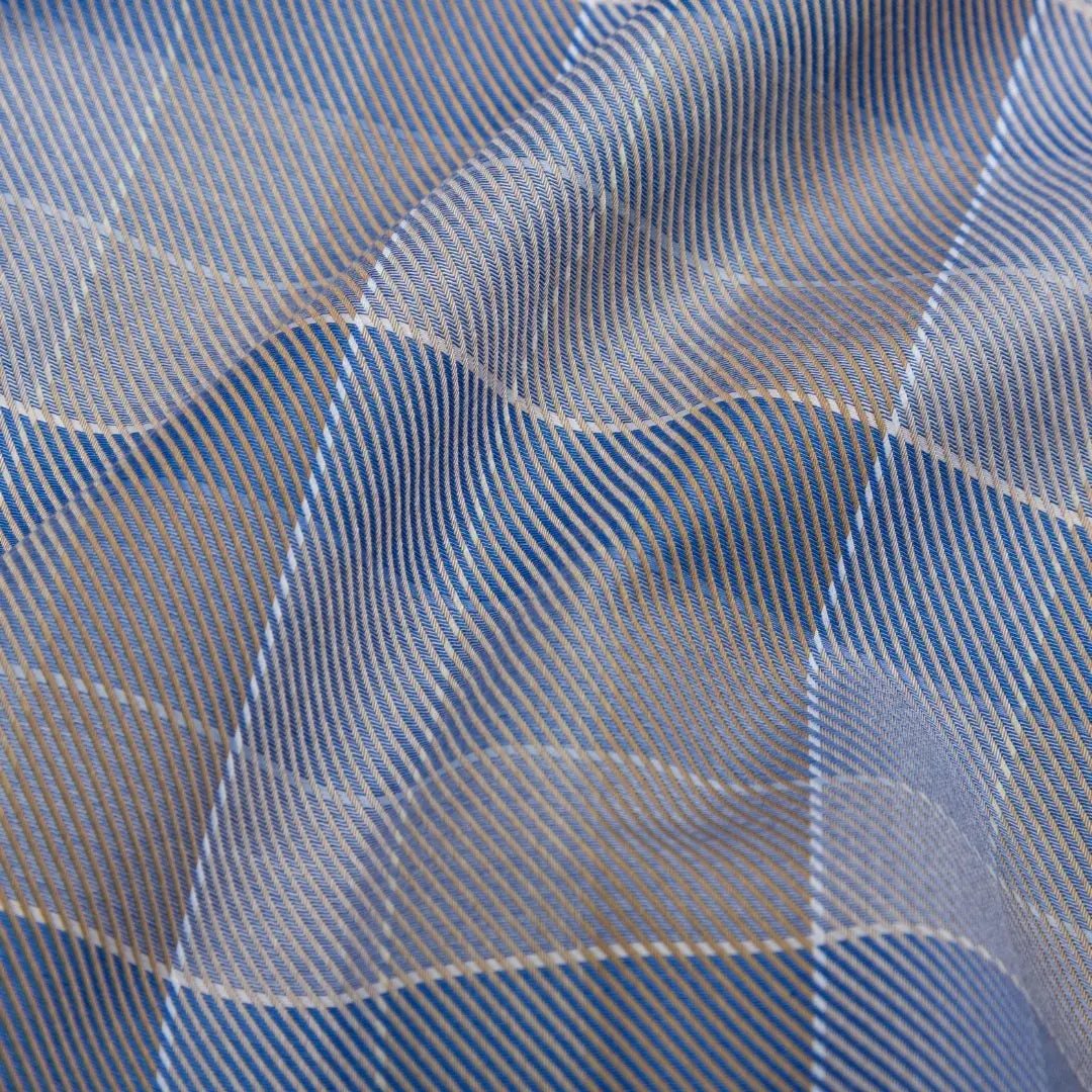 Pecan Blue Checks ShirtUnited By Hope