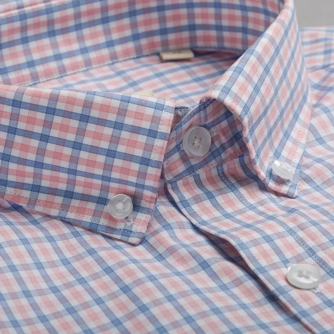 Pink Icing Button Down Checks ShirtUnited By Hope