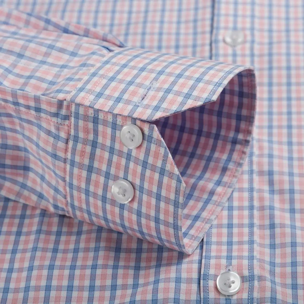 Pink Icing Button Down Checks ShirtUnited By Hope