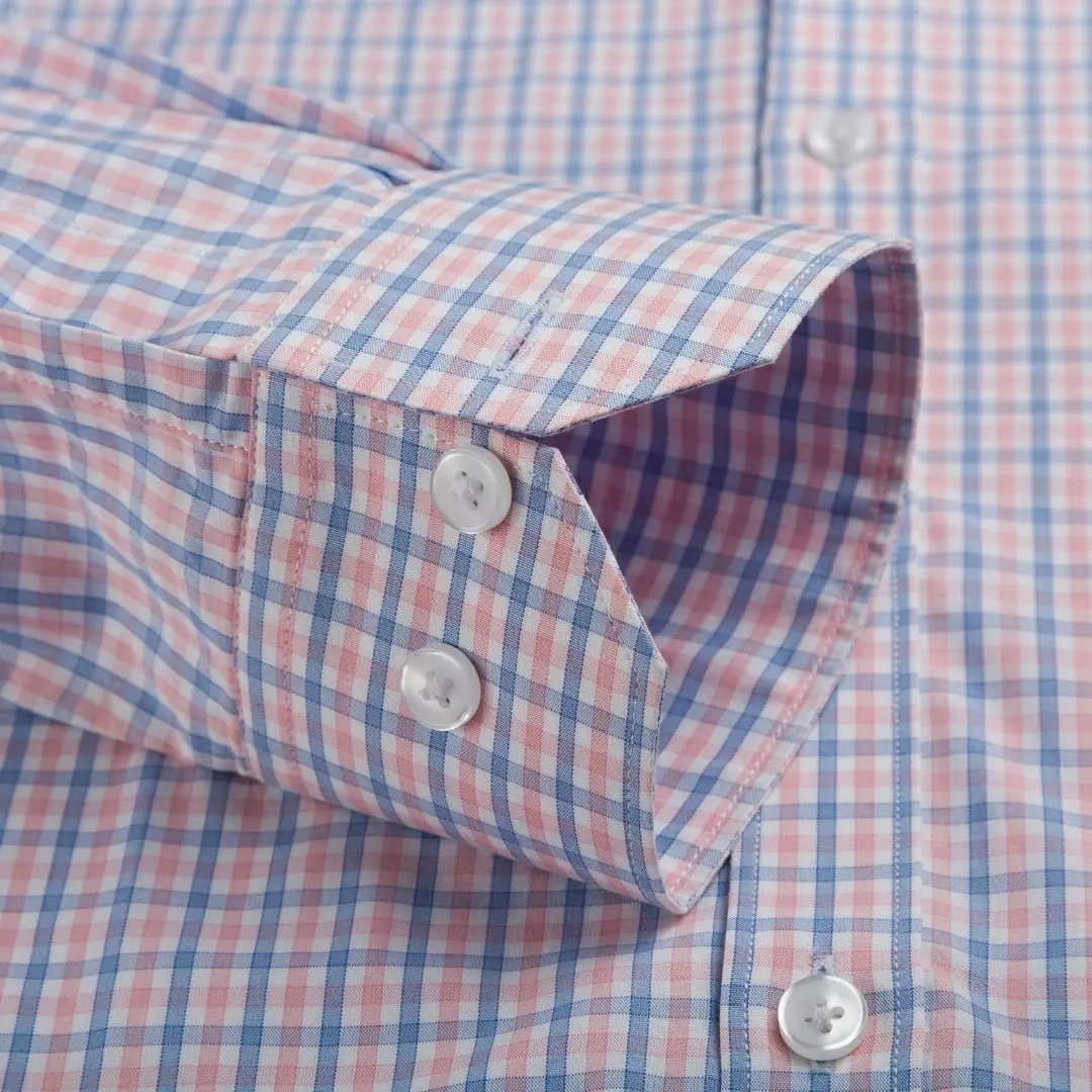 Pink Icing Button Down Checks ShirtUnited By Hope