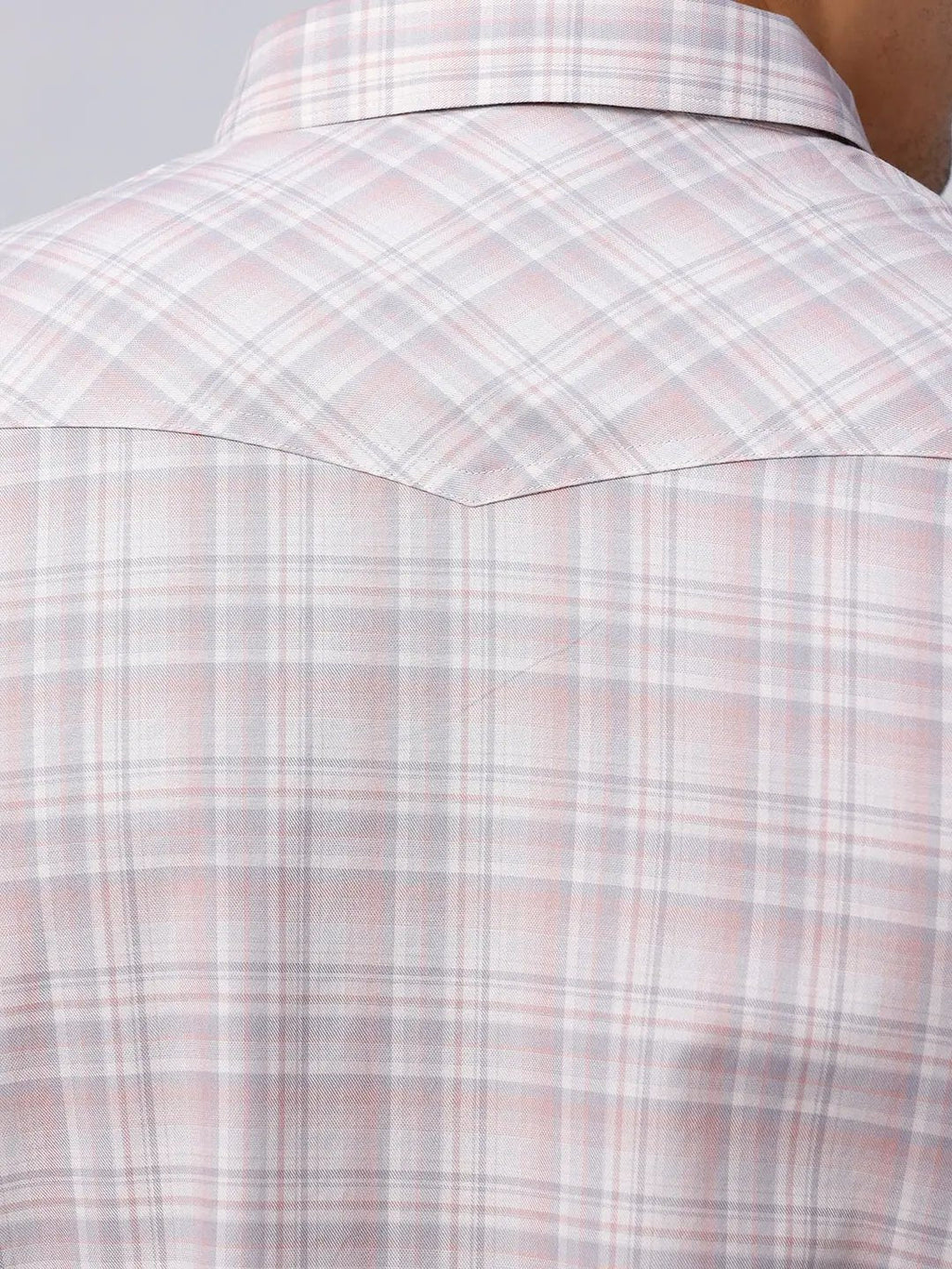 Pink and Grey Checks Twill ShirtUnited By Hope
