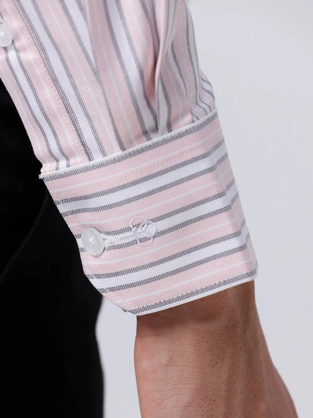 Pink and White Stripes Oxford ShirtUnited By Hope