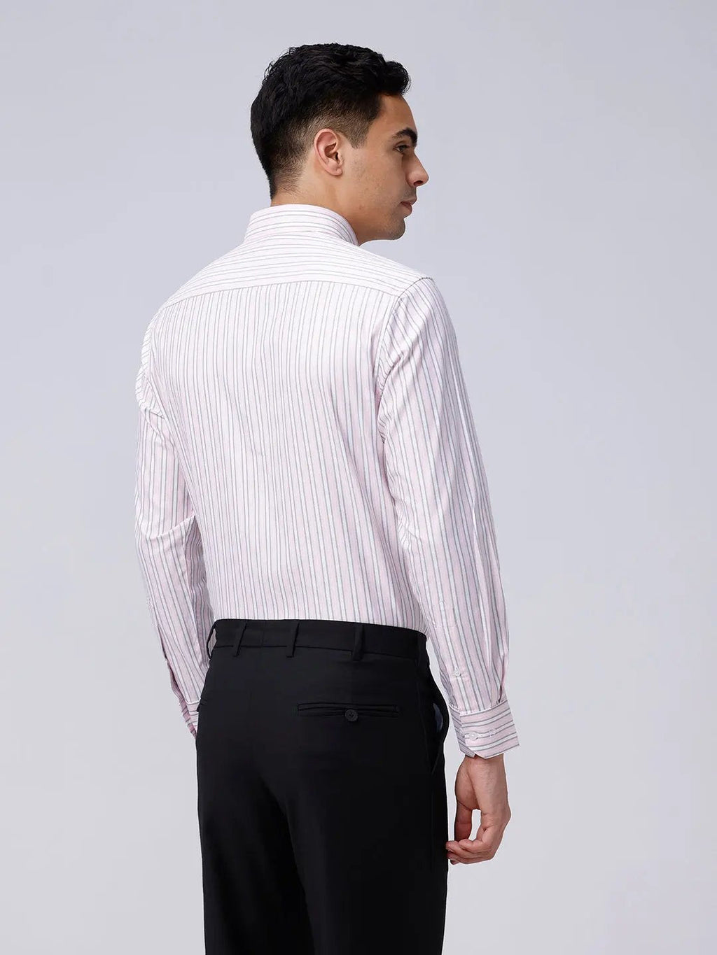 Pink and White Stripes Oxford ShirtUnited By Hope