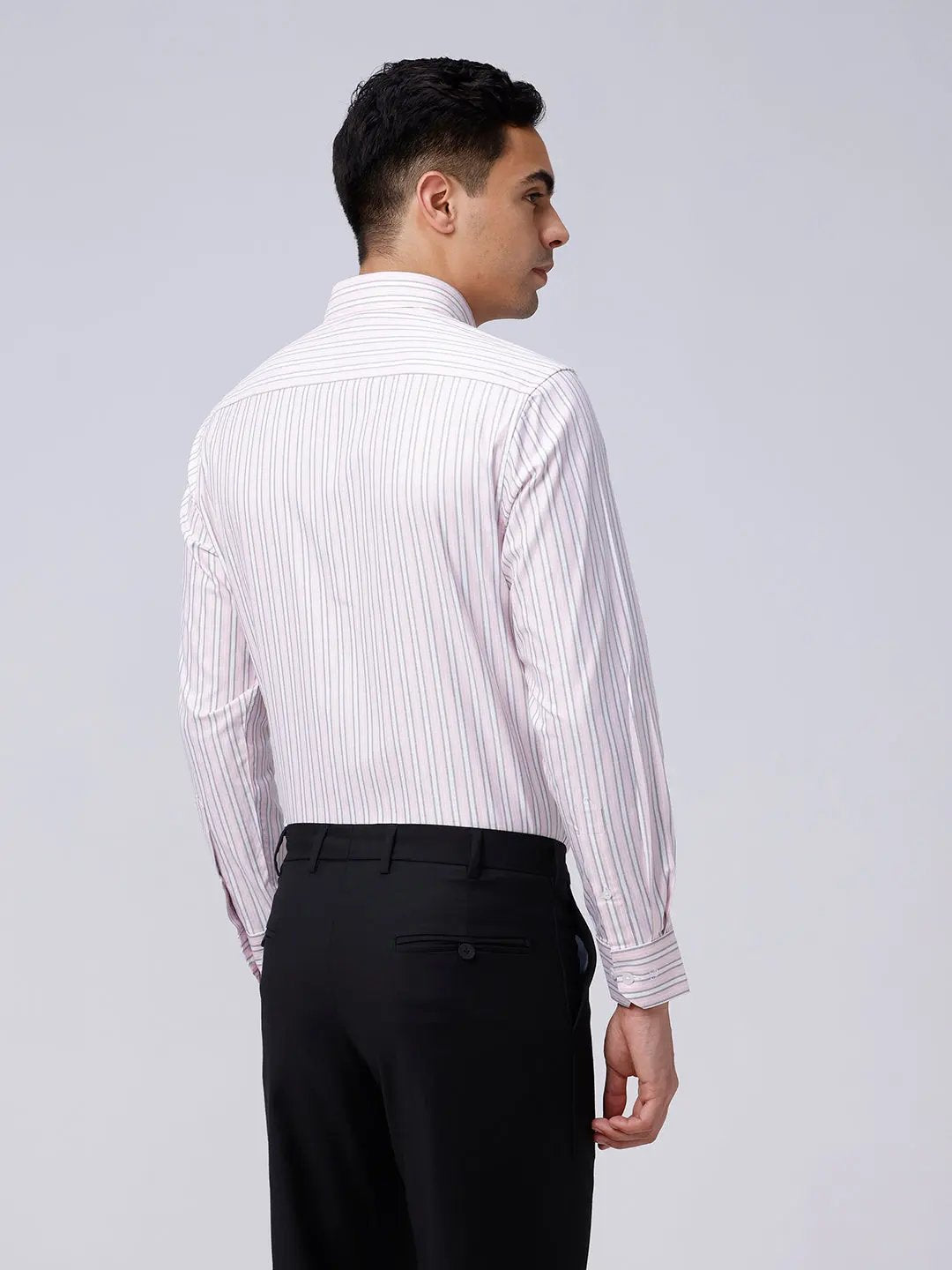 Pink and White Stripes Oxford ShirtUnited By Hope