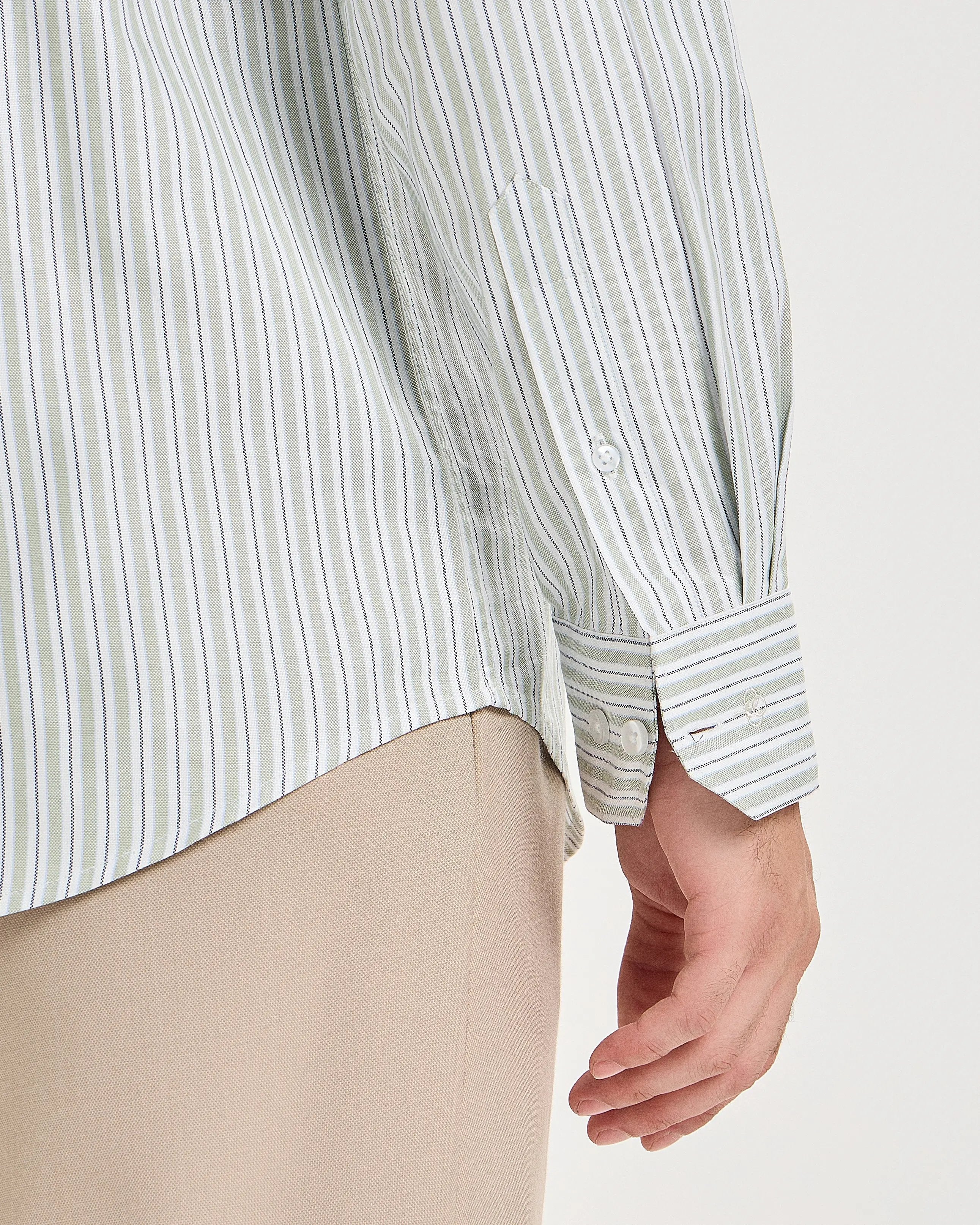 Puritan Green Striped ShirtUnited By Hope