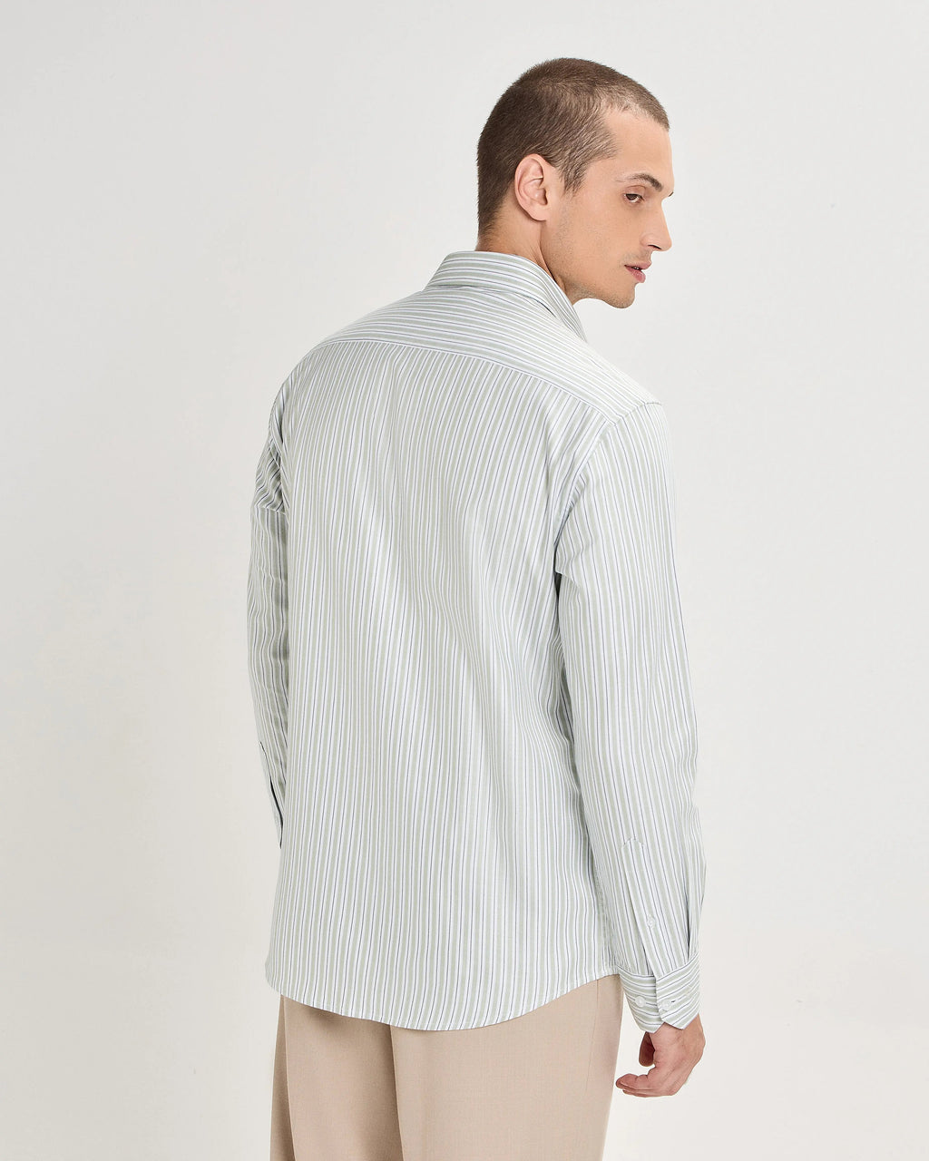 Puritan Green Striped ShirtUnited By Hope