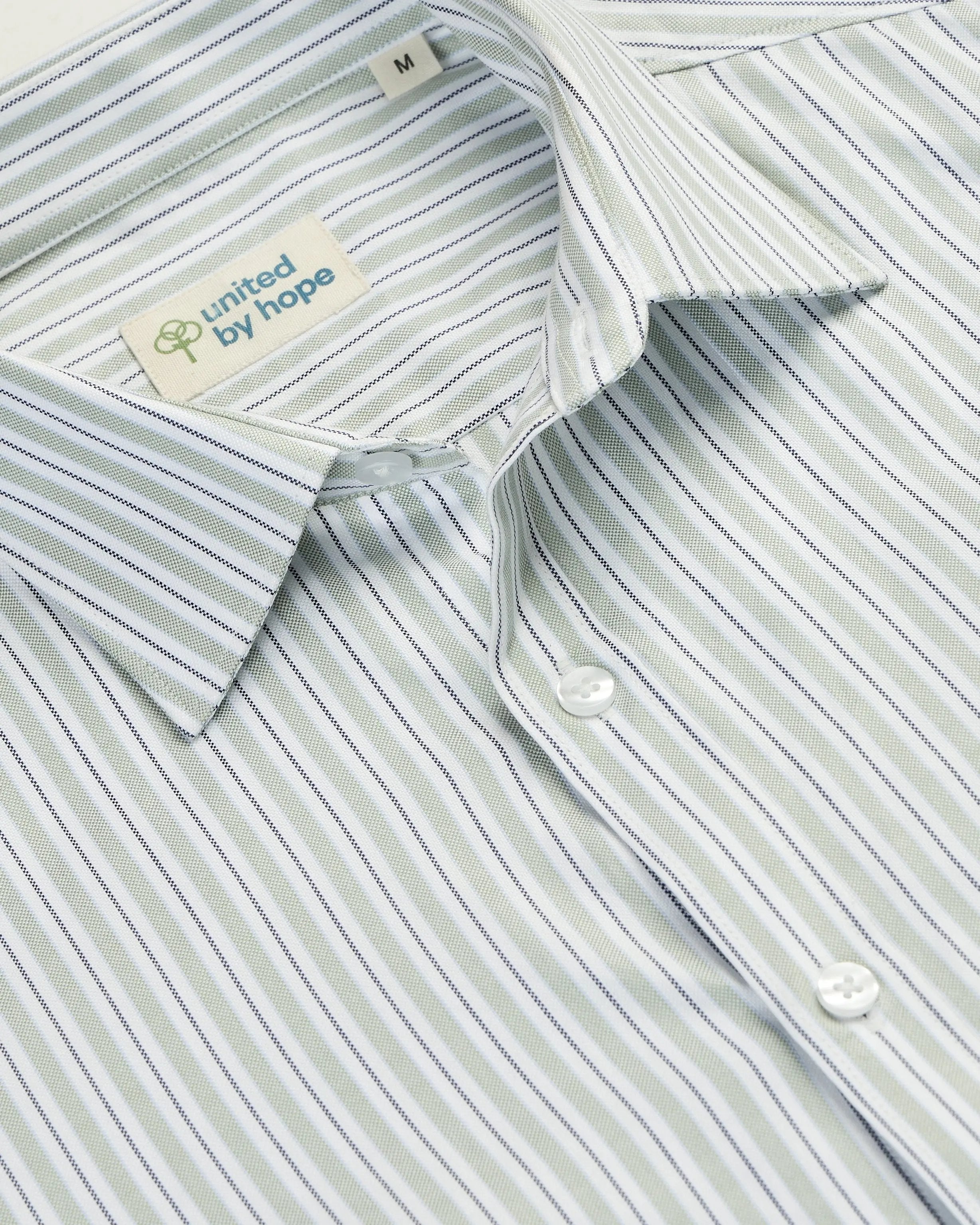 Puritan Green Striped ShirtUnited By Hope
