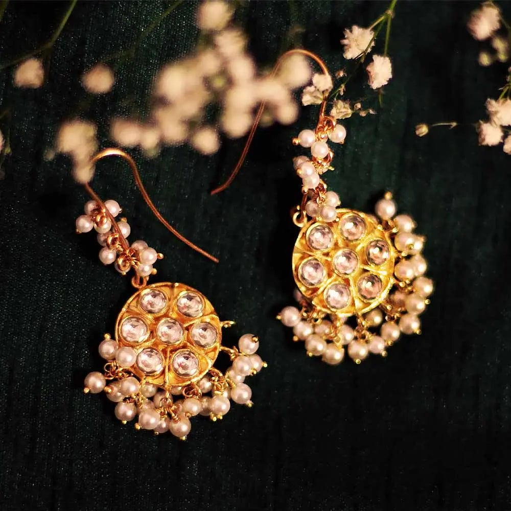 Spinel Dangling Earrings