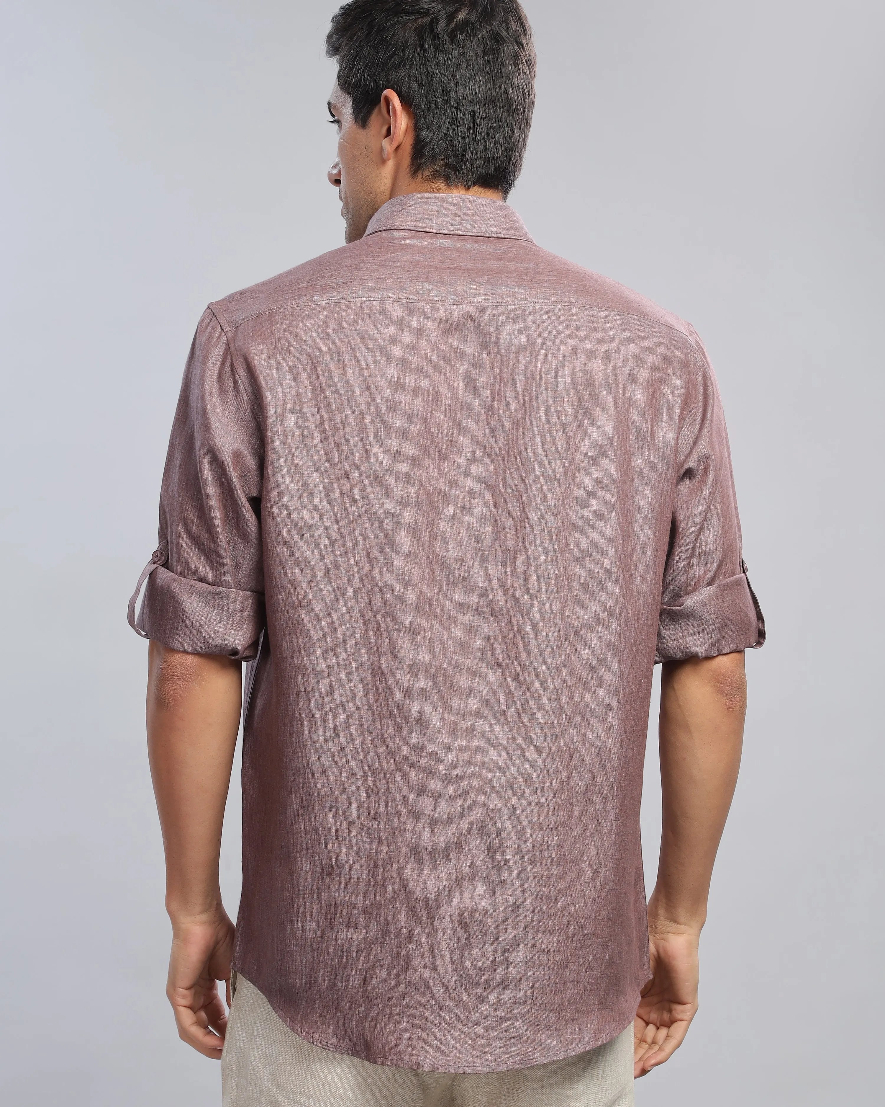 Rose Brown Linen ShirtUnited By Hope