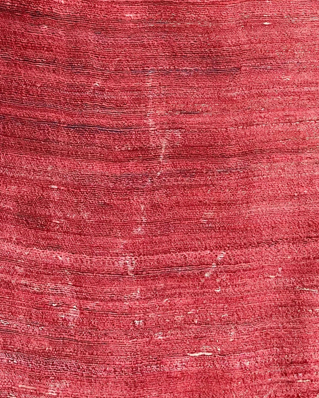 Silkmark Tussar Lucid Blockprint Beige & Red Saree