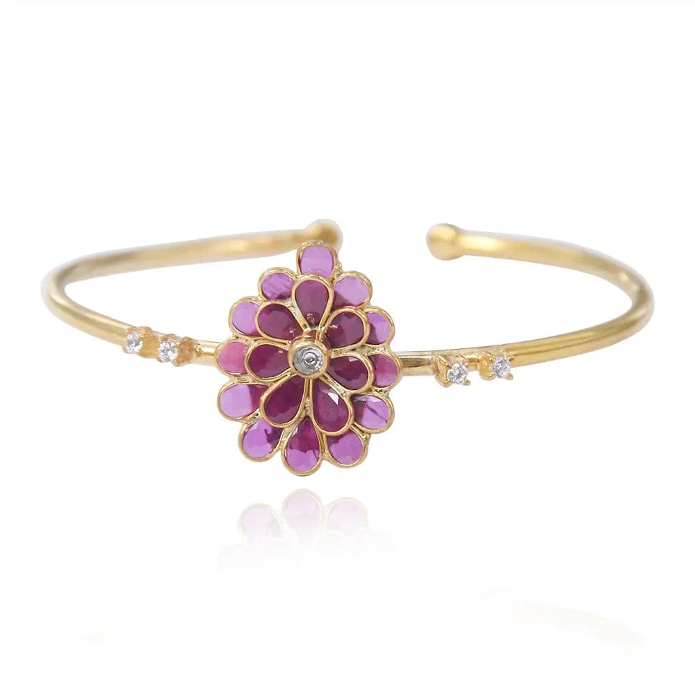 Silver Secret Garden Bangle