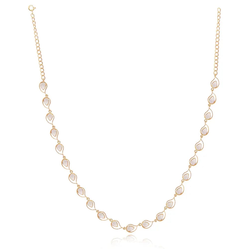 Silver 92.5 Aam Ras Necklace