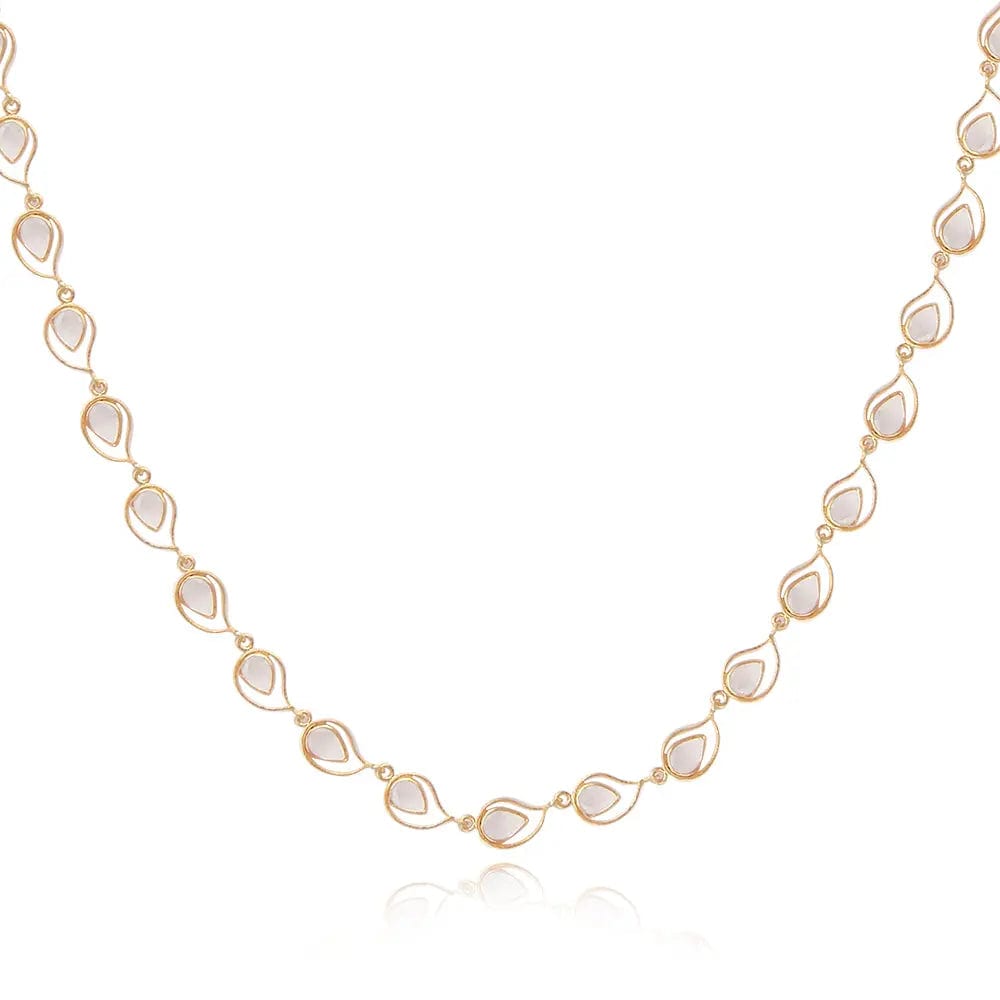 Silver 92.5 Aam Ras Necklace