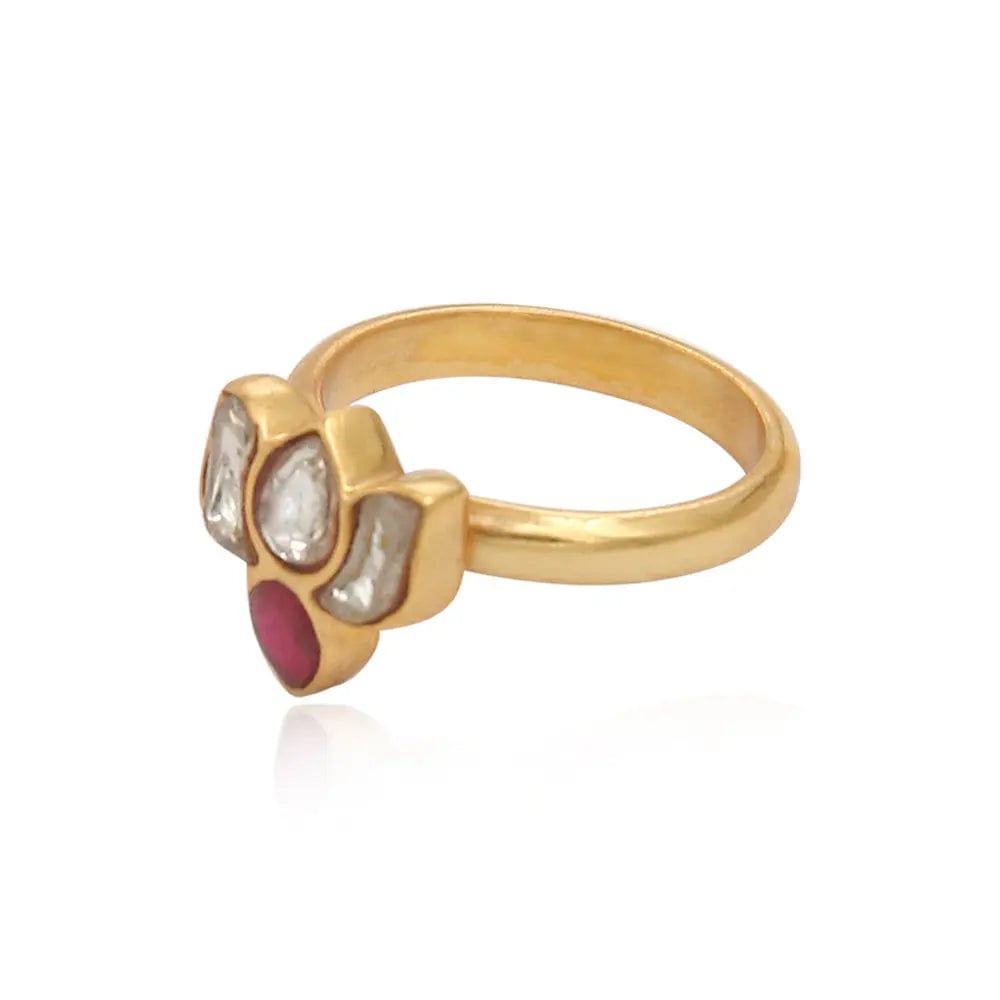 SILVER LOTUS RING