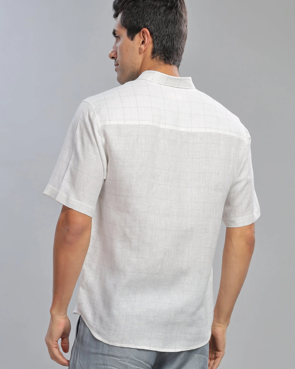 Seedpearl Checked Linen ShirtUnited By Hope