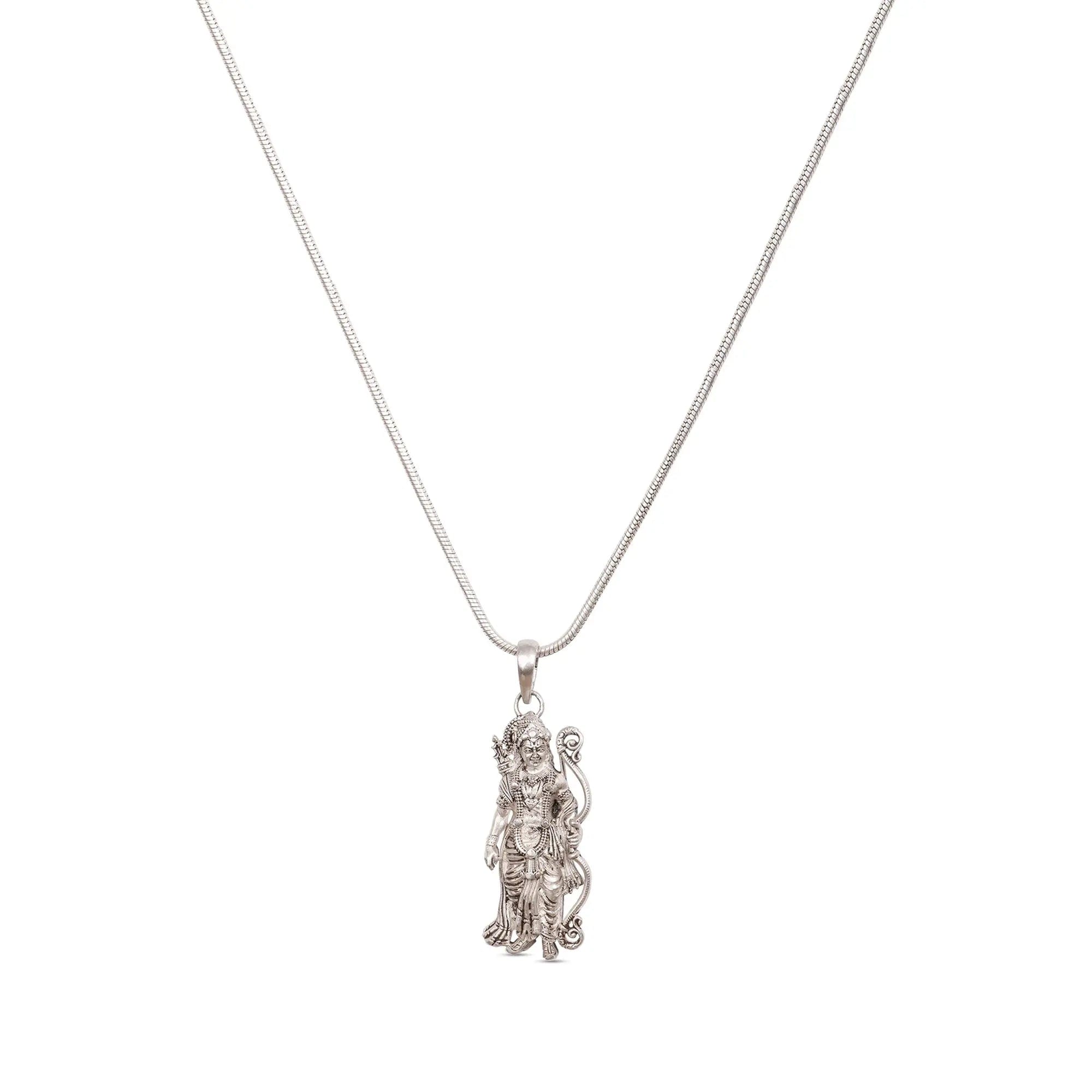 925 Sterling Silver Shri Ram ji pendant