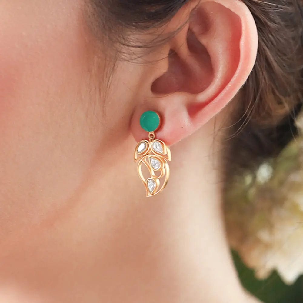 Silver 92.5 Aam Ras Earring