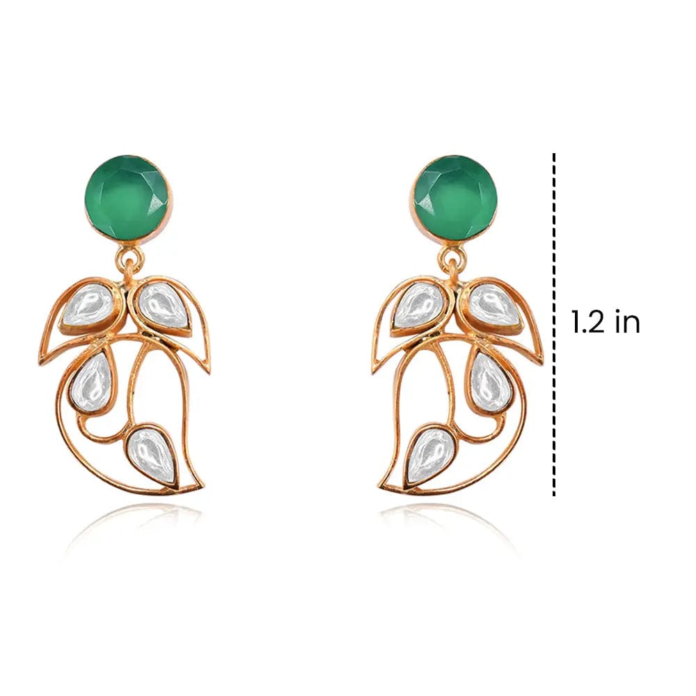 Silver 92.5 Aam Ras Earring