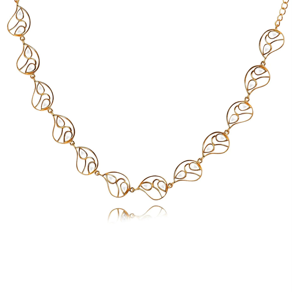 Silver 92.5 Aam Ras Necklace
