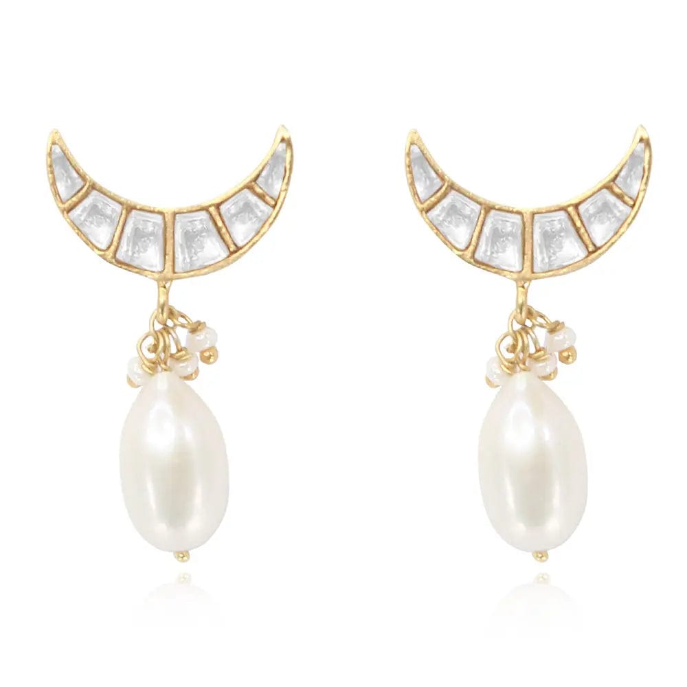 Silver 92.5 Chand Drop Earring