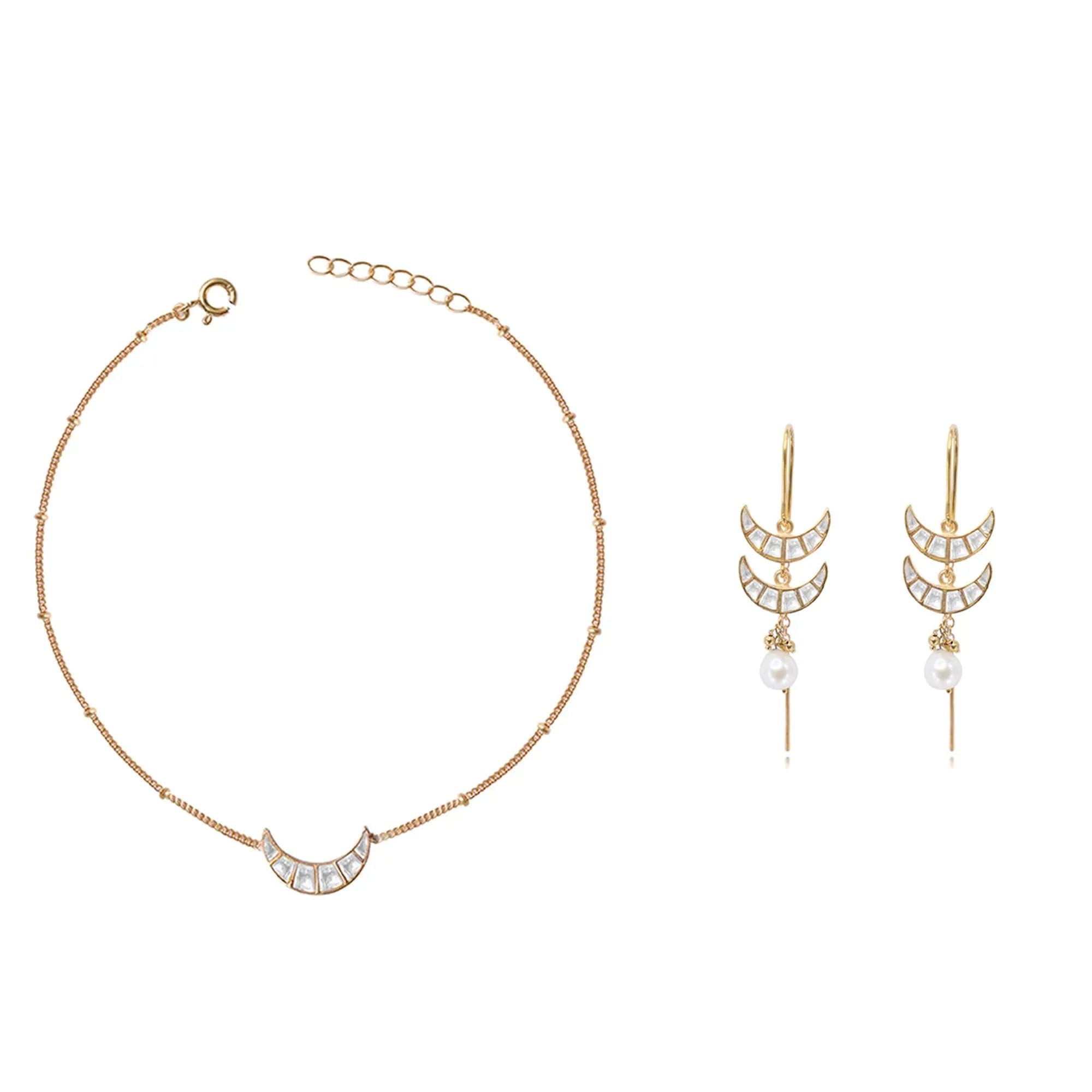 Silver 92.5 Chand Set