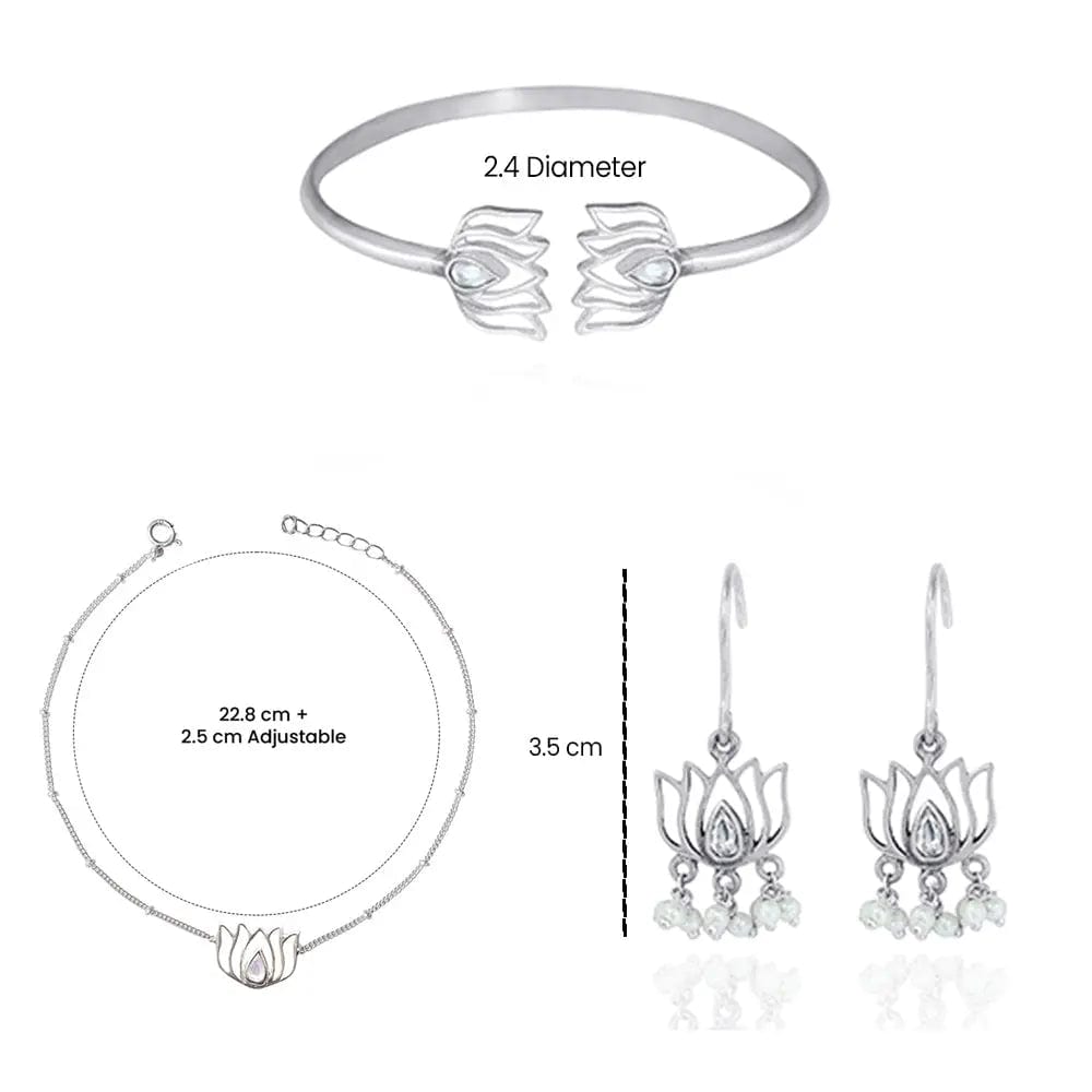 Silver 92.5 Earring Set