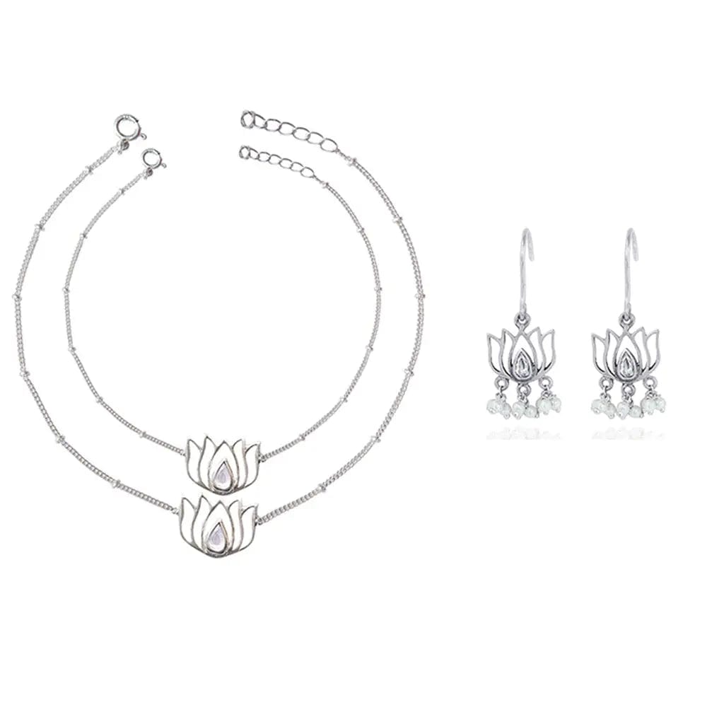 Silver 92.5 Earring Set