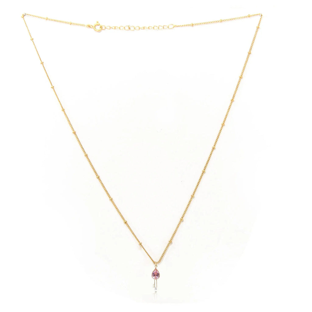 Silver 92.5 Key Pendant And Chain