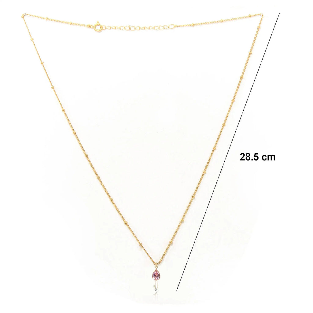 Silver 92.5 Key Pendant And Chain