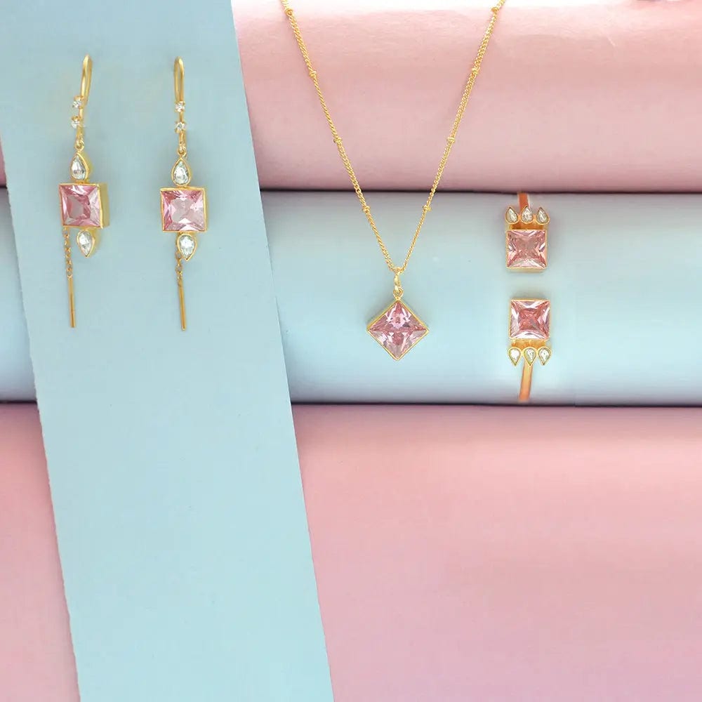 Intricately designed silver 92.5 necklace set featuring traditional motifs and matching earrings
