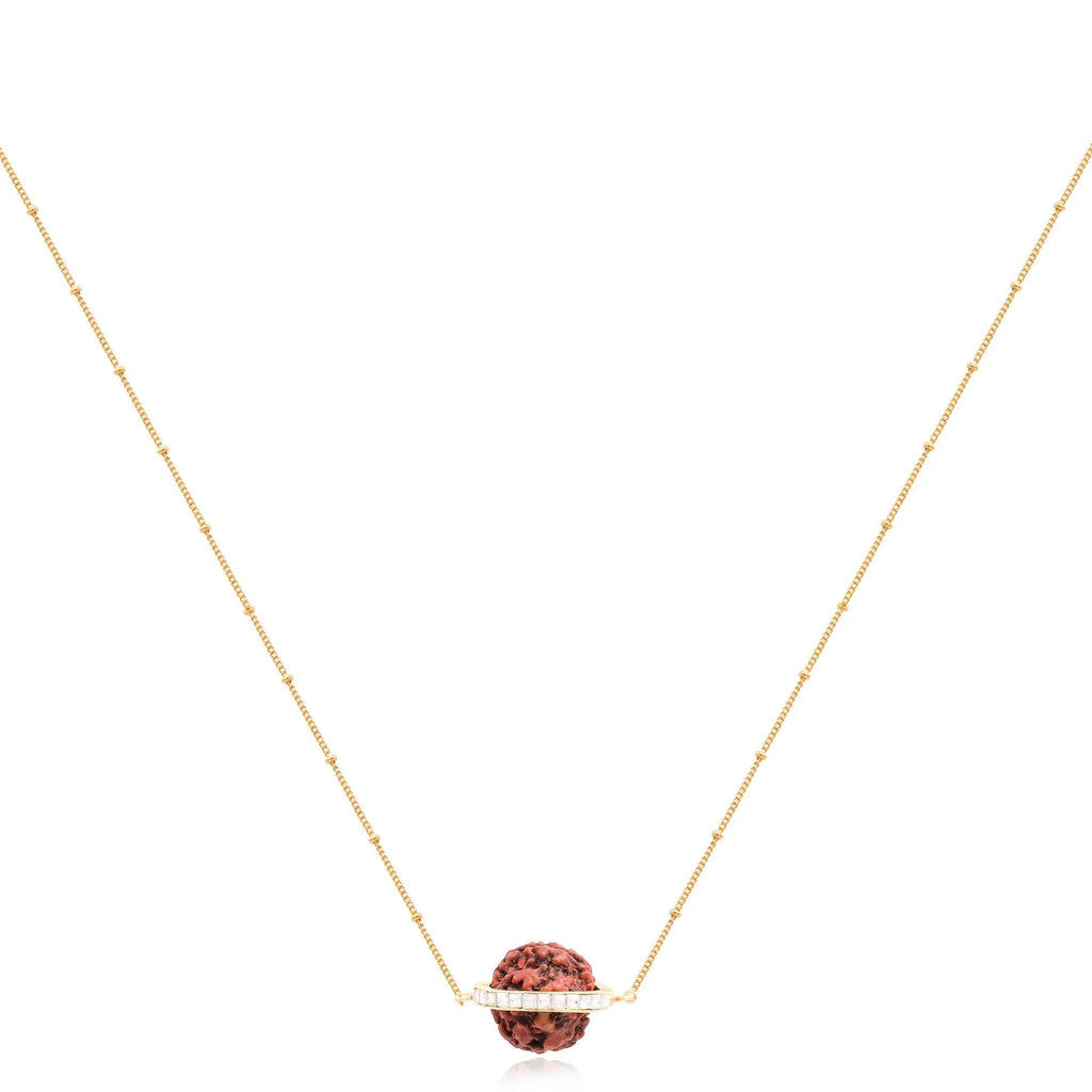 Silver 92.5 Sitayan Rudraksh Necklace