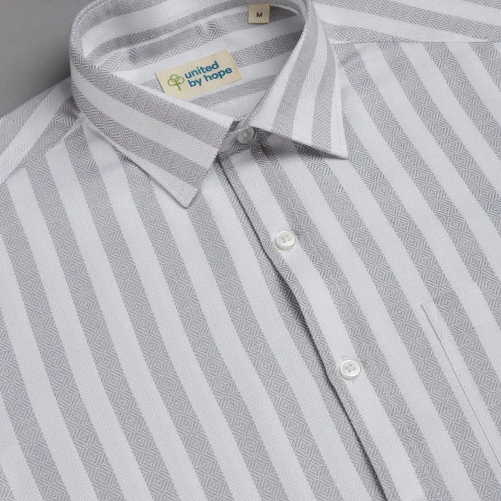 Silver Birch Striped ShirtUnited By Hope