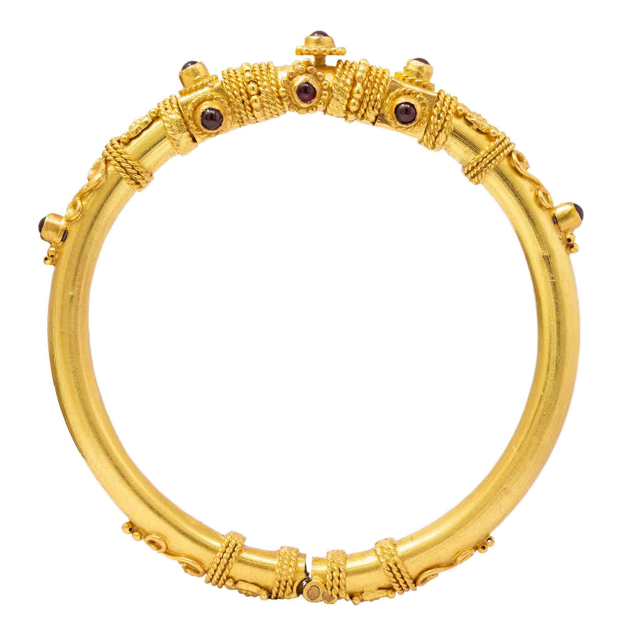Silver Gold Plated Classic Heirloom Bangle