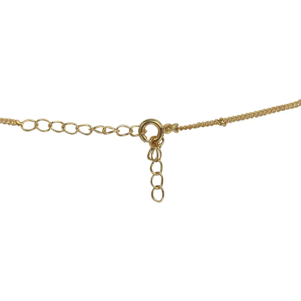 Silver Green Necklace